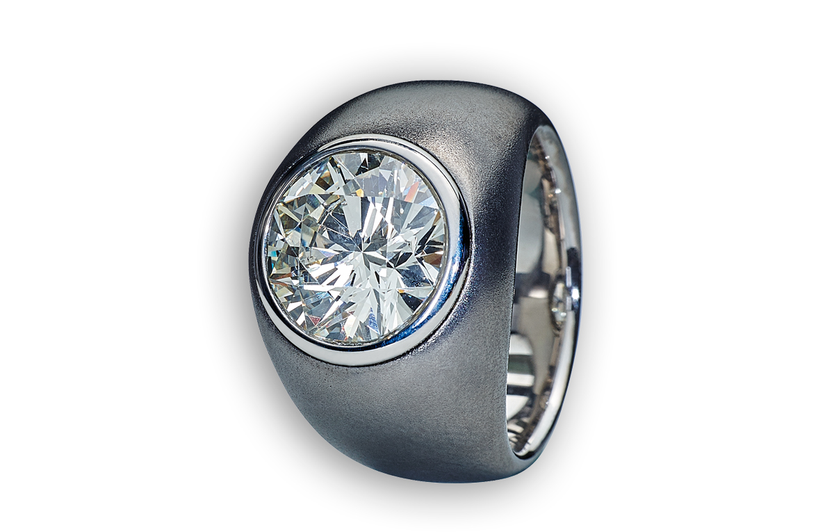 5ct Diamantring zur Verlobung in Hamburg und Sylt kaufen bei Juwelier Wilm