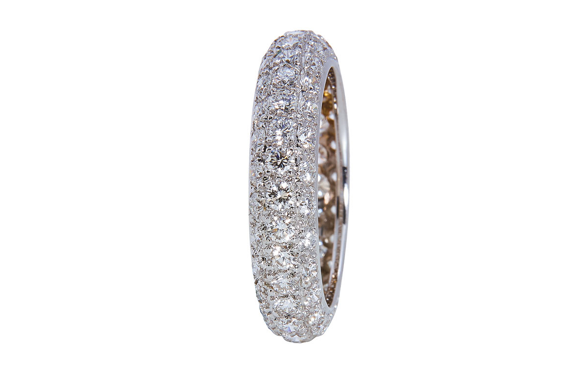 Weissgold Diamant-Ringe in Hamburg kaufen, bei Juwelier Wilm, Ballindamm 26