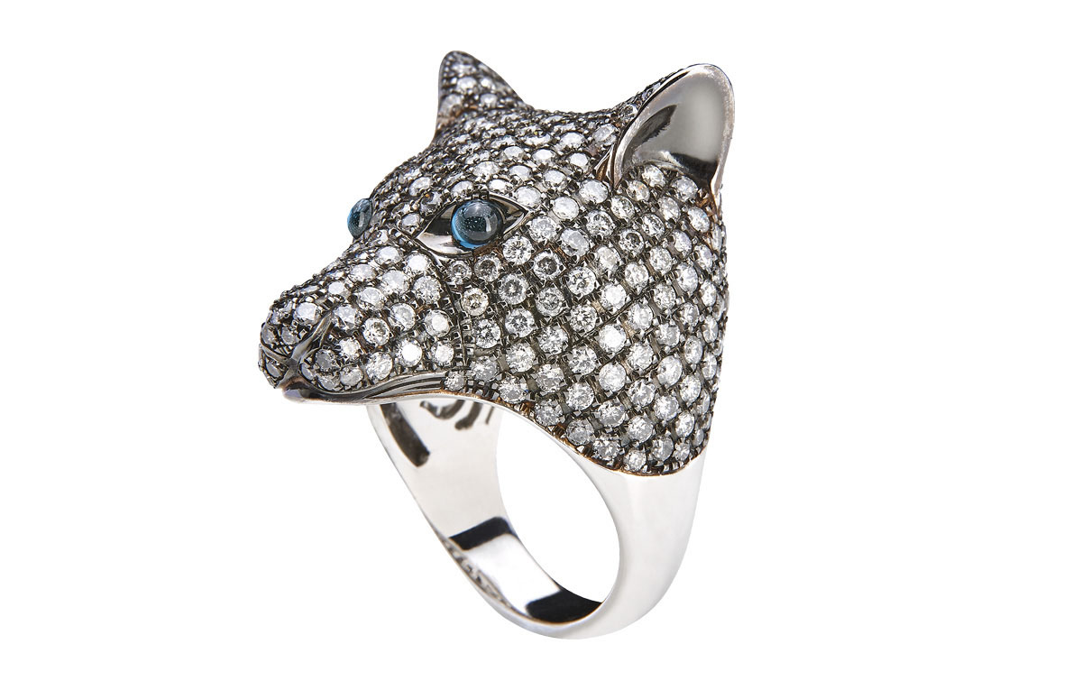 Diamant Ring in Form Ihres Hundes, Ihrer Katze oder Pferdekopf kaufen bei Juwelier Wilm