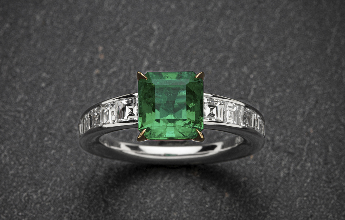 Smaragd Ring kaufen Hamburg