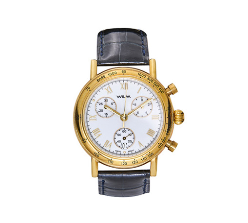 WILM – Gelbgold Armbanduhr, Mod. 2200 MilleDueCentum, Juwelier Wilm Hamburg