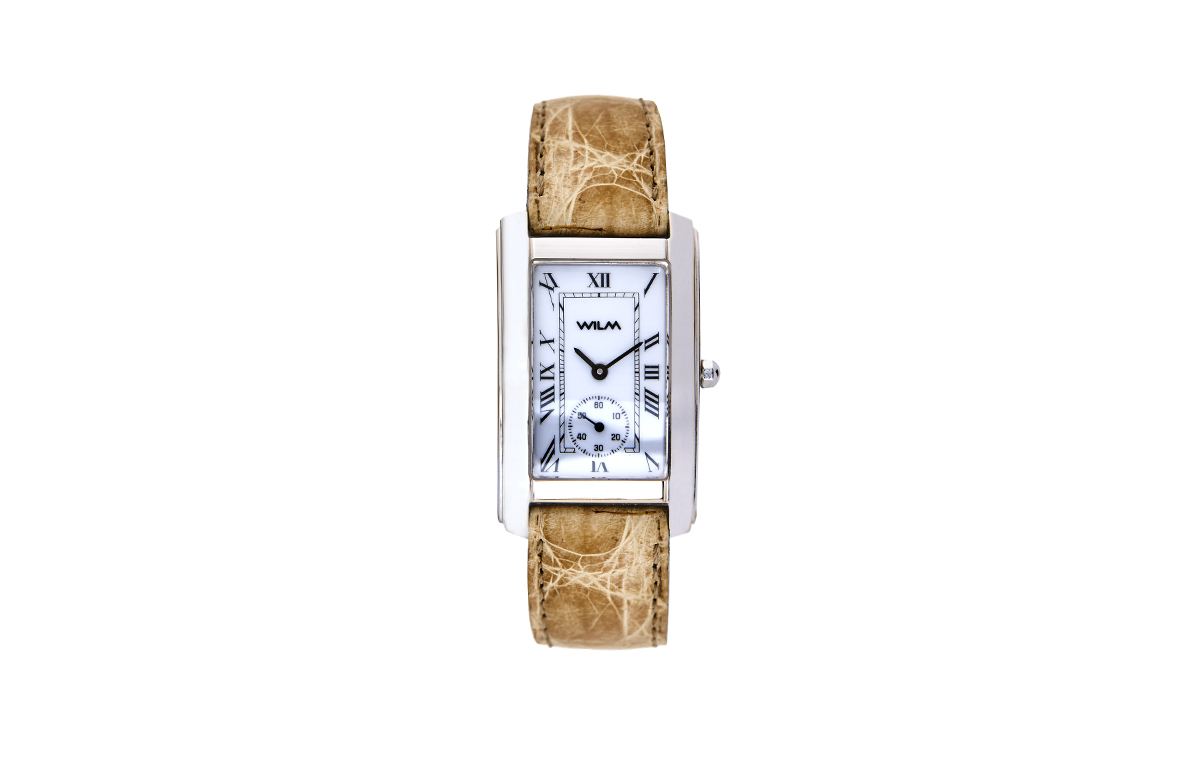 WILM – Armbanduhr, Weissgold, Mod. 1100 