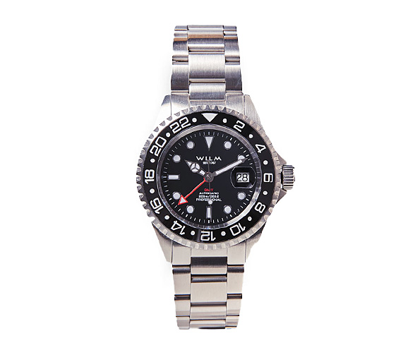 Uhr Edelstahl Automatic 200m Professional Diver, Juwelier Wilm Hamburg